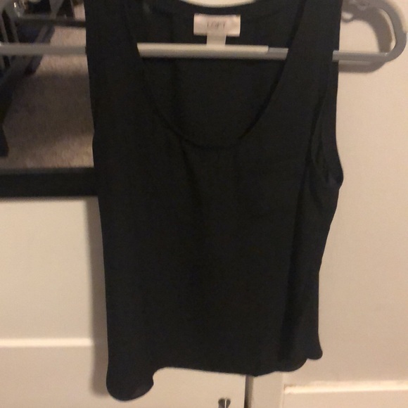 ❤️EUC Loft Size Small Black Sleeveless Blouse/ Tank. - Picture 6 of 6